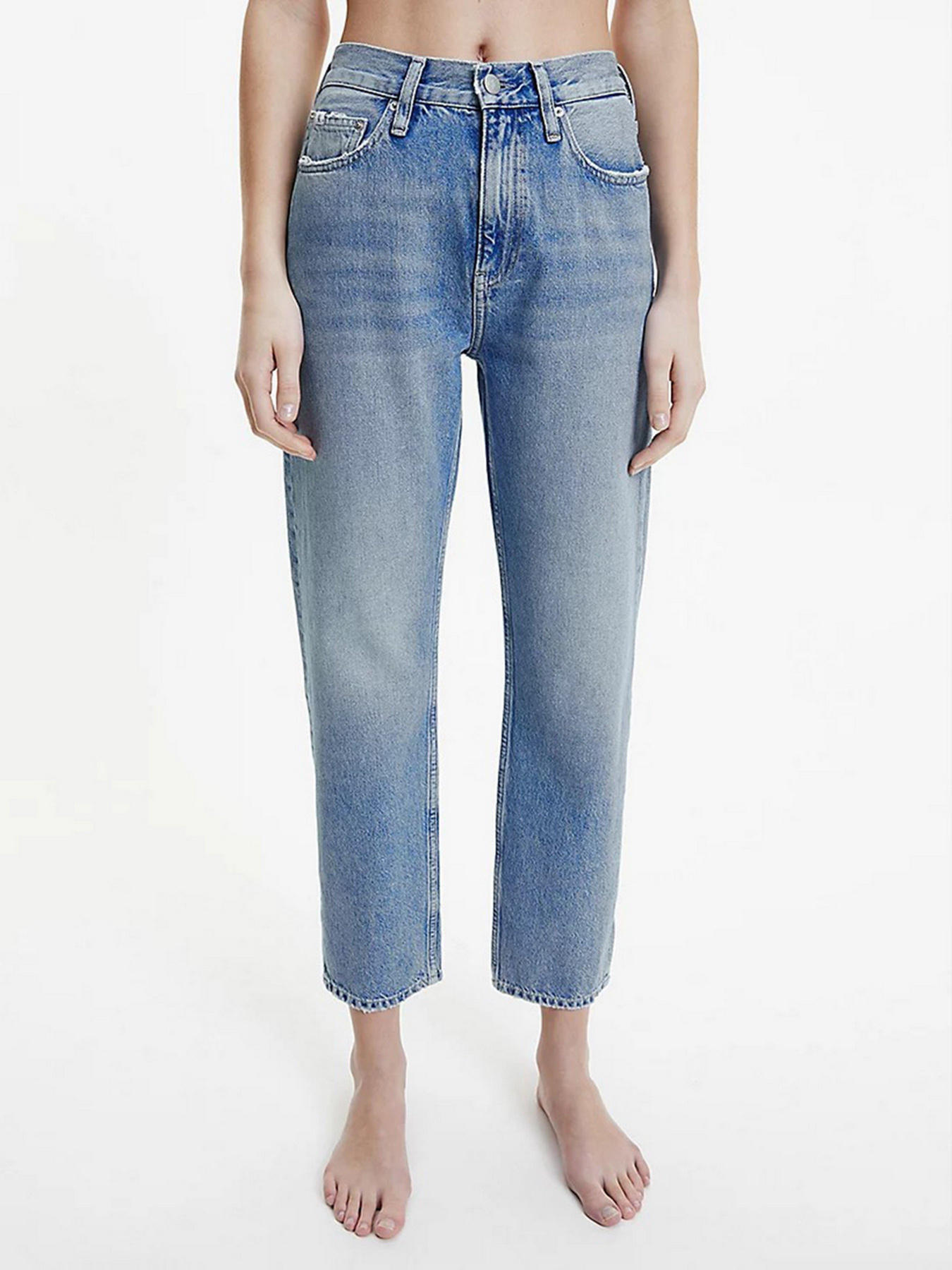 Зауженные джинсы Calvin Klein High Rise Straight Ankle модель J20J218629_1A4 Фото