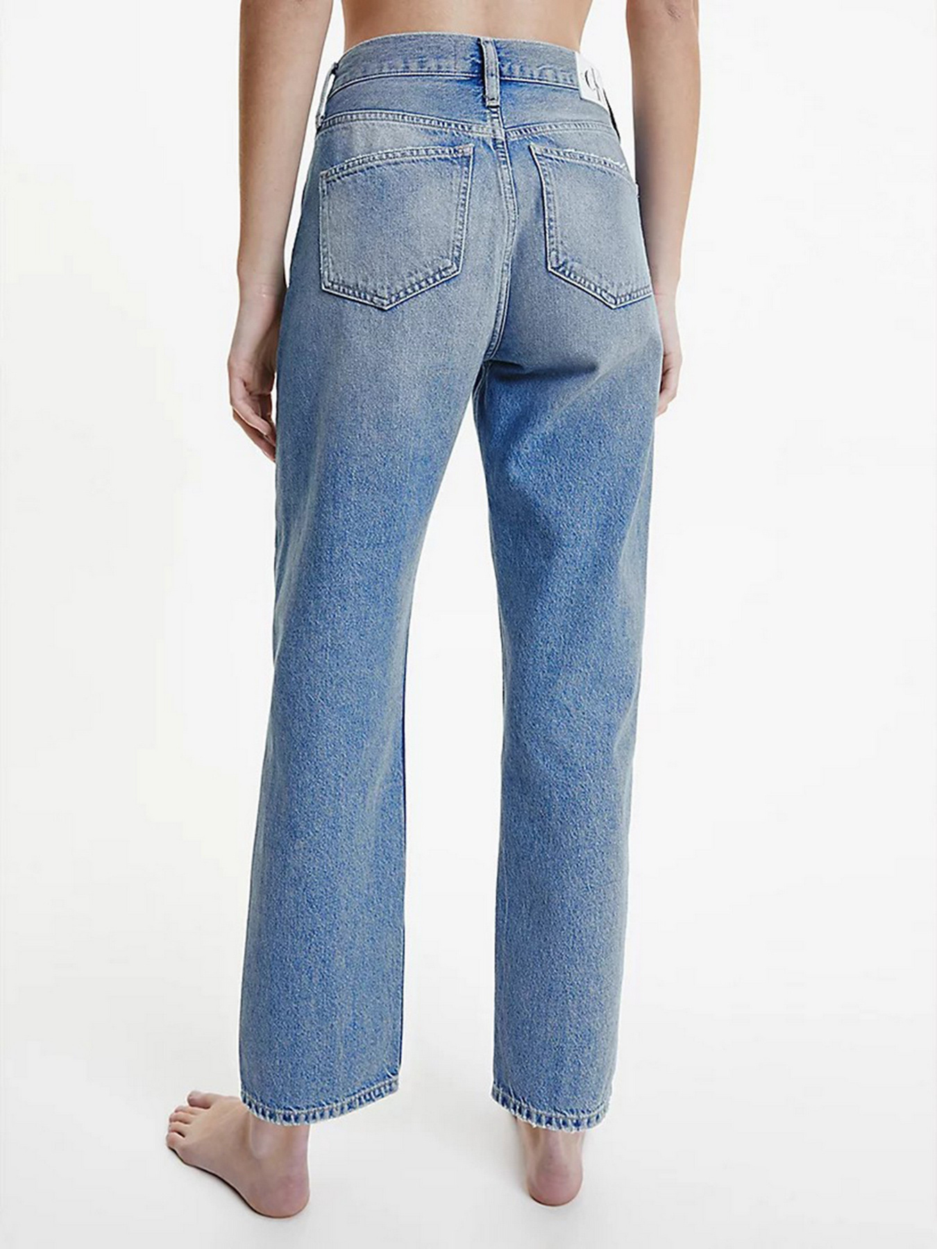 Завужені джинси Calvin Klein High Rise Straight Ankle модель J20J218629_1A4 Фото