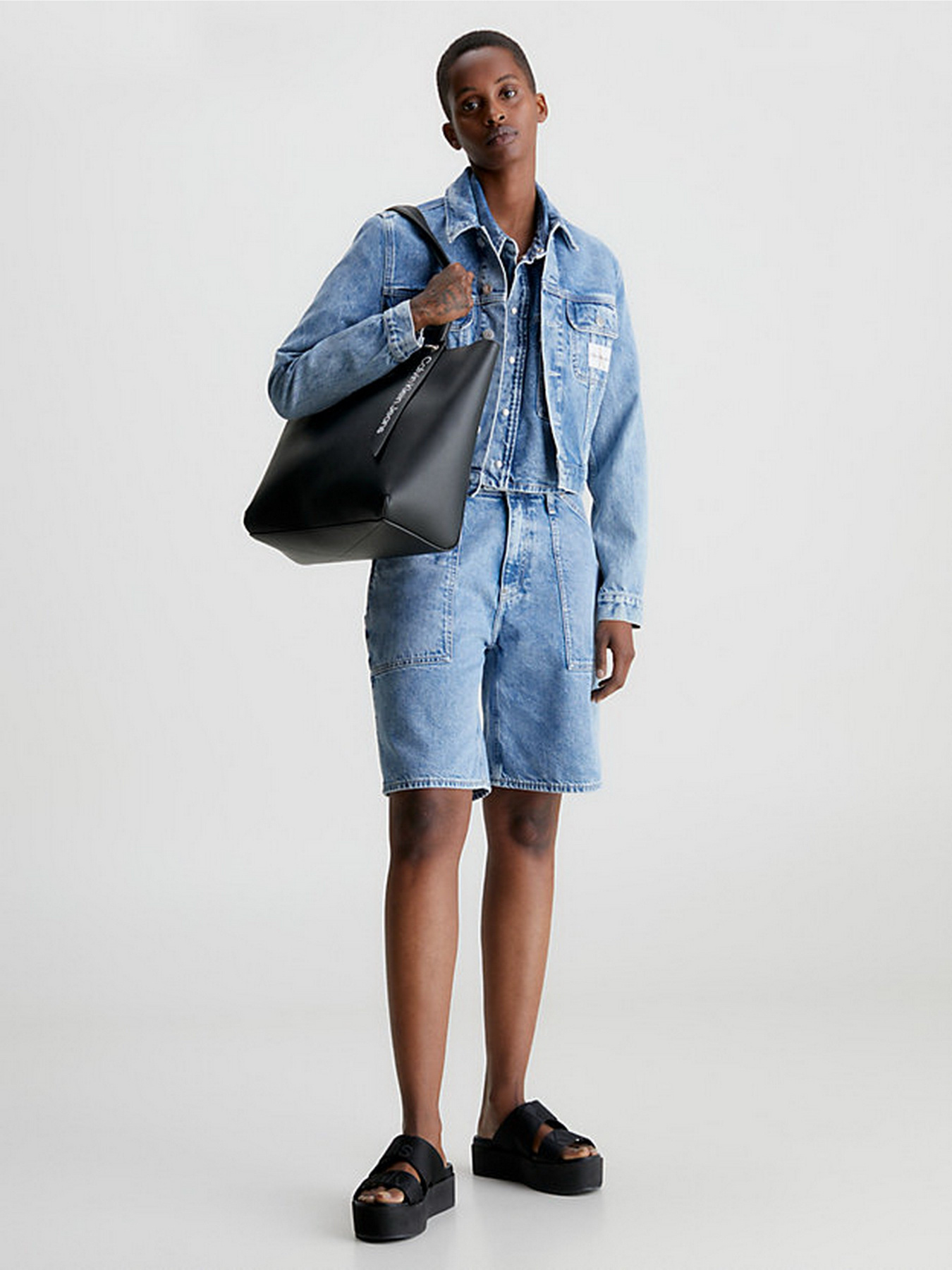 Шоппер Calvin Klein модель K60K610553-BDS Фото