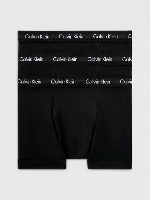 Набір трусів Calvin Klein Underwear 3 Pack Trunks - Cotton Stretch модель 0000U2662G-XWB Фото