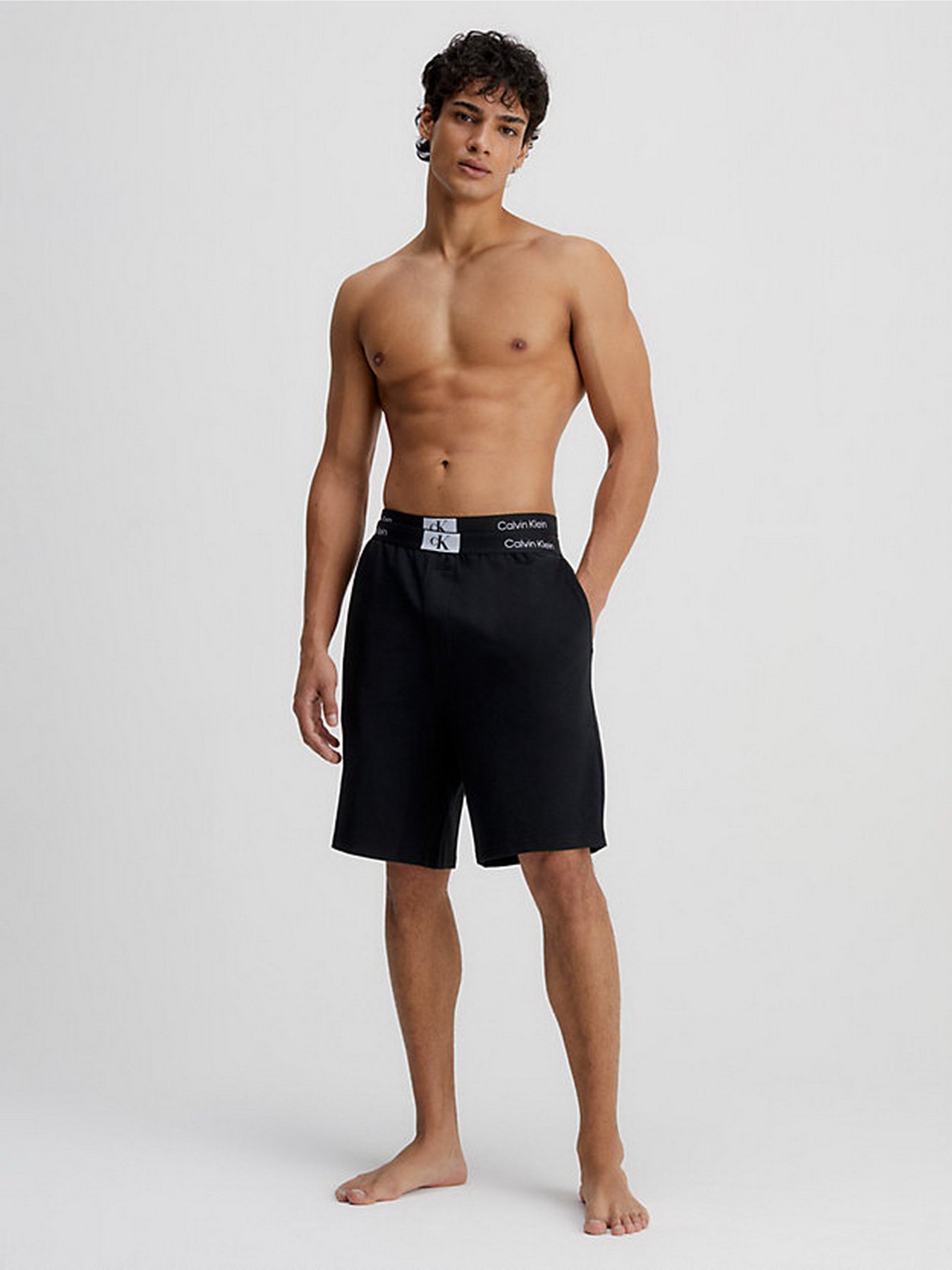 Шорти спортивні Calvin Klein Underwear Sleep Short модель 000NM2417E-UB1 Фото