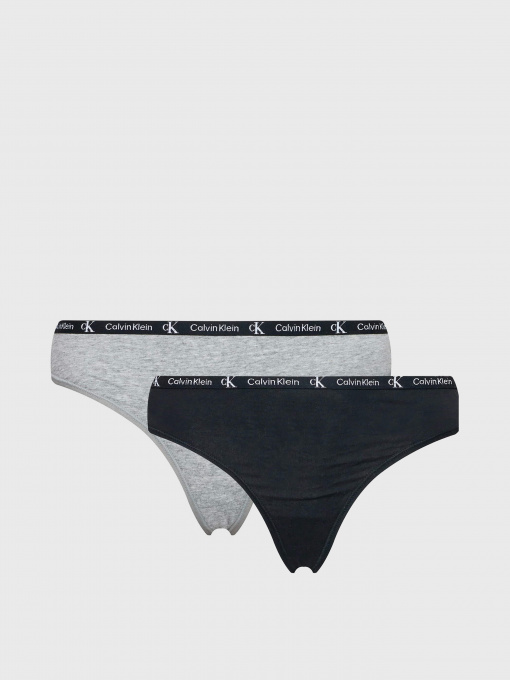 Набір трусів Calvin Klein Underwear Modern Thong модель 000QD3990E-BGH Фото