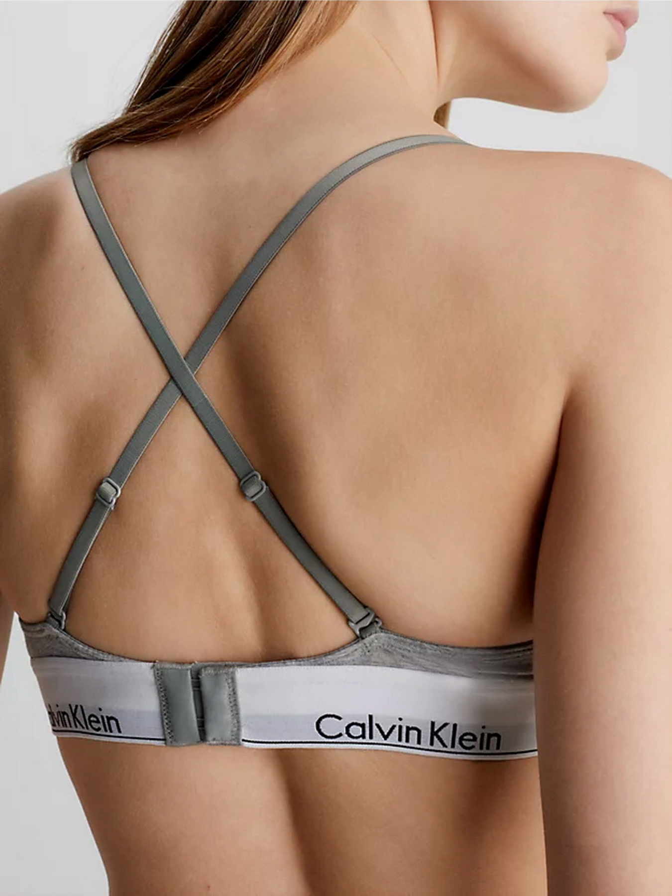 Бюстгальтер Calvin Klein Underwear Modern Cotton модель 000QF1061E-020 Фото