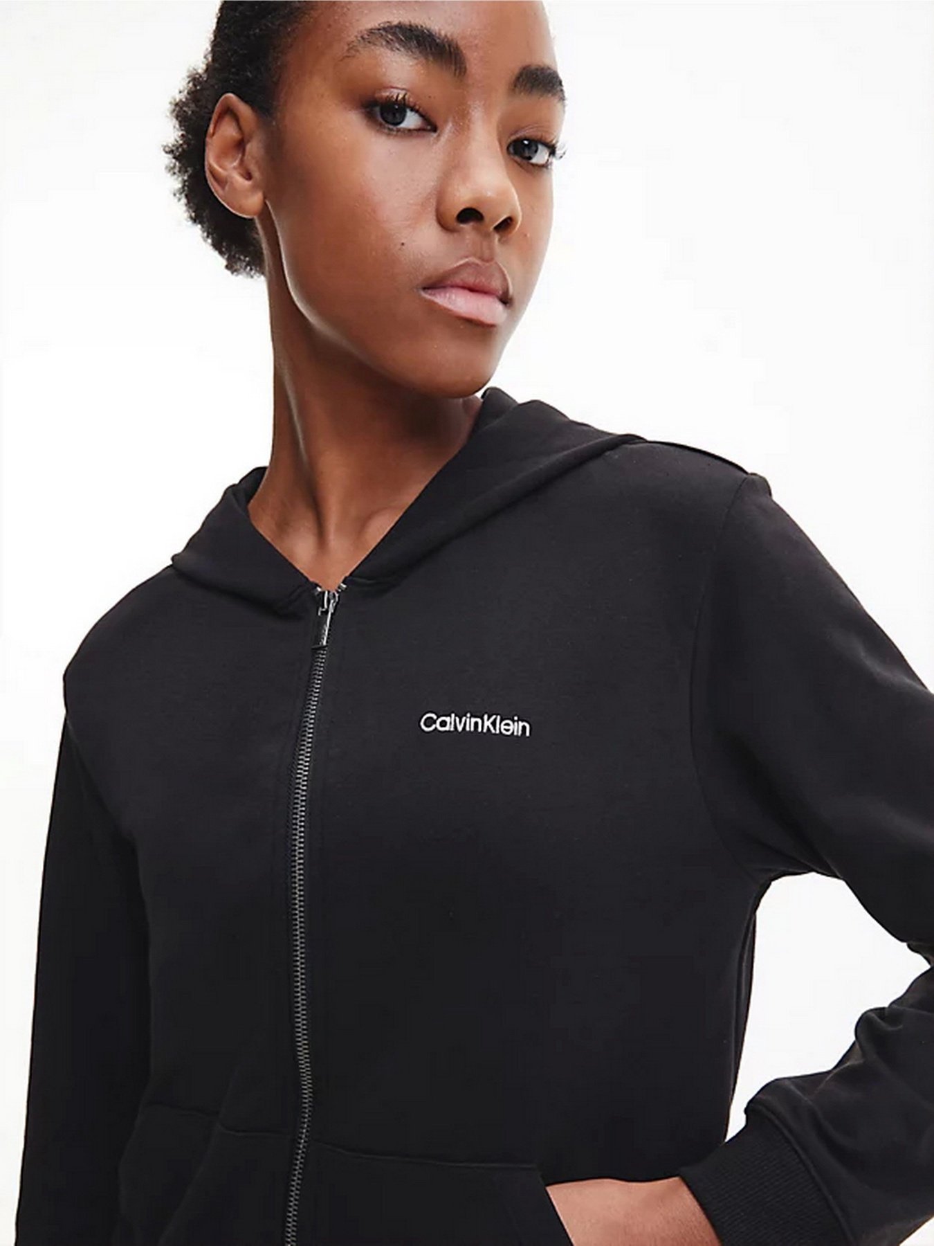 Кофта Calvin Klein Underwear Full Zip Hoodie модель 000QS6869E-UB1 Фото