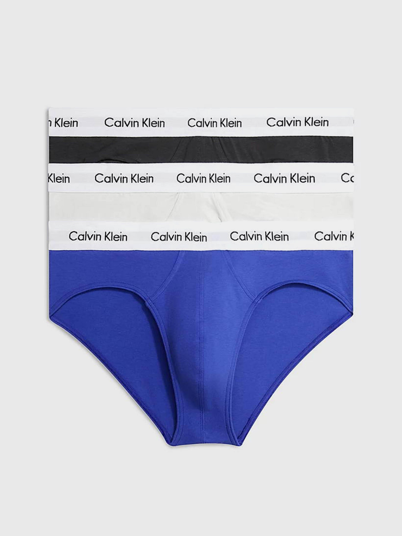 Набір трусів Calvin Klein Underwear 3P Hip Brief модель 0000U2661G-H4U Фото