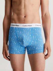 Набор трусов Calvin Klein Underwear 3 Pack Trunks - Cotton Stretch модель 0000U2662G-H4Y Фото