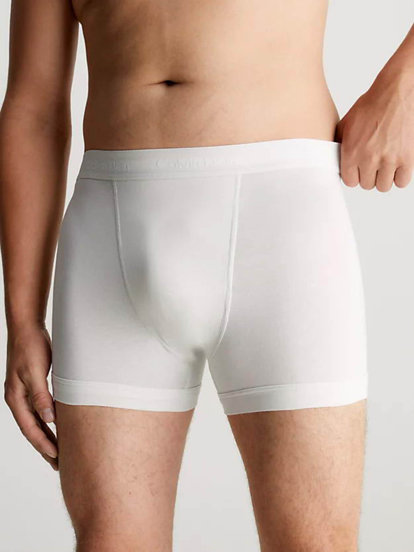 Набір трусів Calvin Klein Underwear 3 Pack Trunks - Cotton Stretch модель 0000U2662G-H4Y Фото
