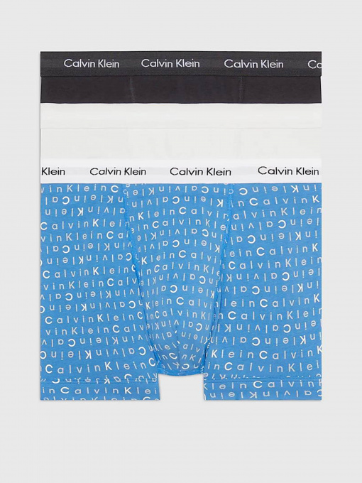 Нижня білизна Calvin Klein Underwear 3 Pack Trunks - Cotton Stretch модель 0000U2662G-H4Y Фото