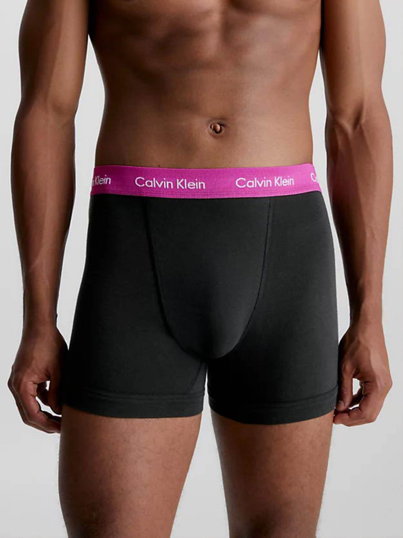 Набор трусов Calvin Klein Underwear 3 Pack Trunks - Cotton Stretch модель 0000U2662G-H53 Фото
