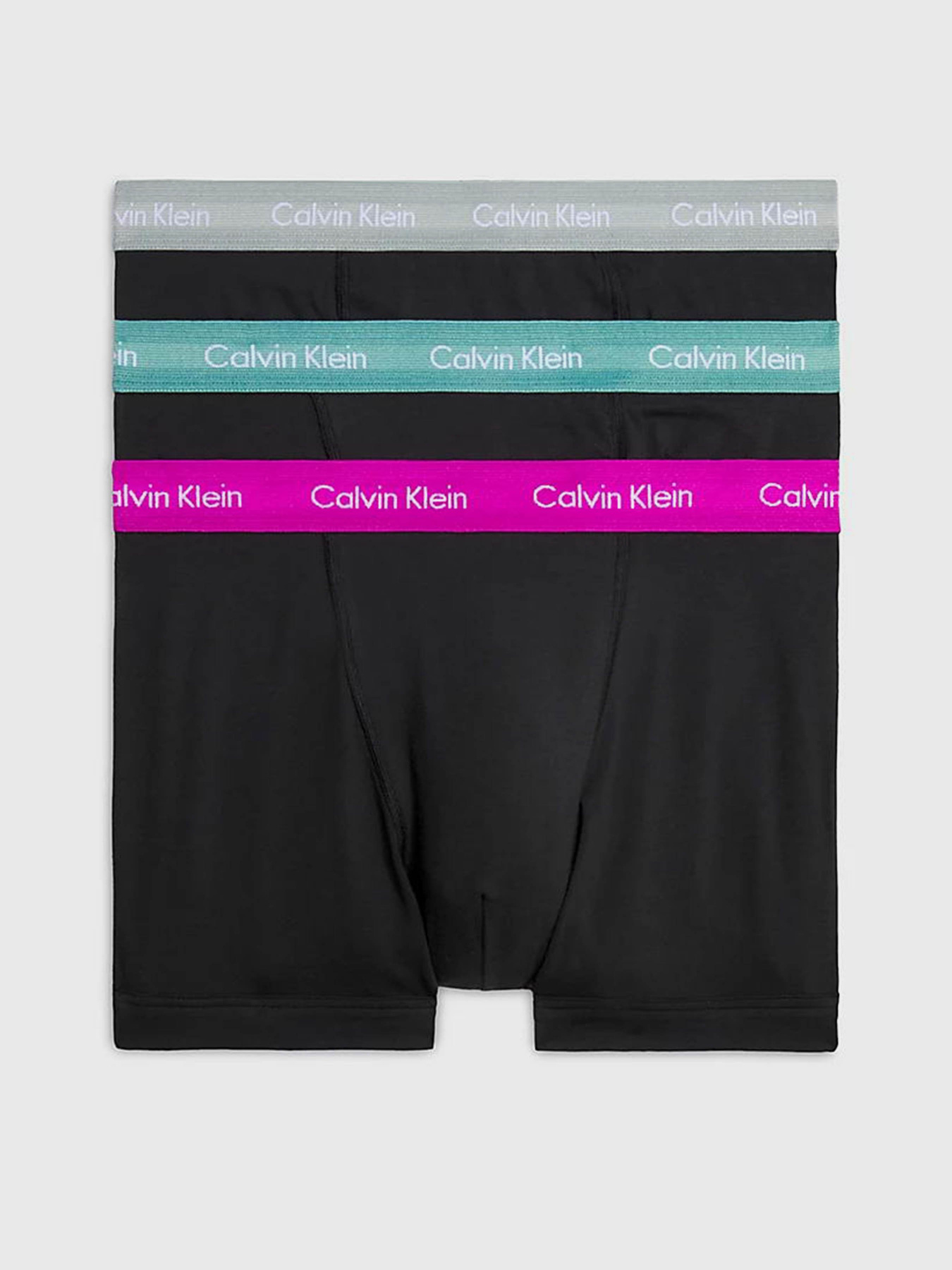 Набор трусов Calvin Klein Underwear 3 Pack Trunks - Cotton Stretch модель 0000U2662G-H53 Фото