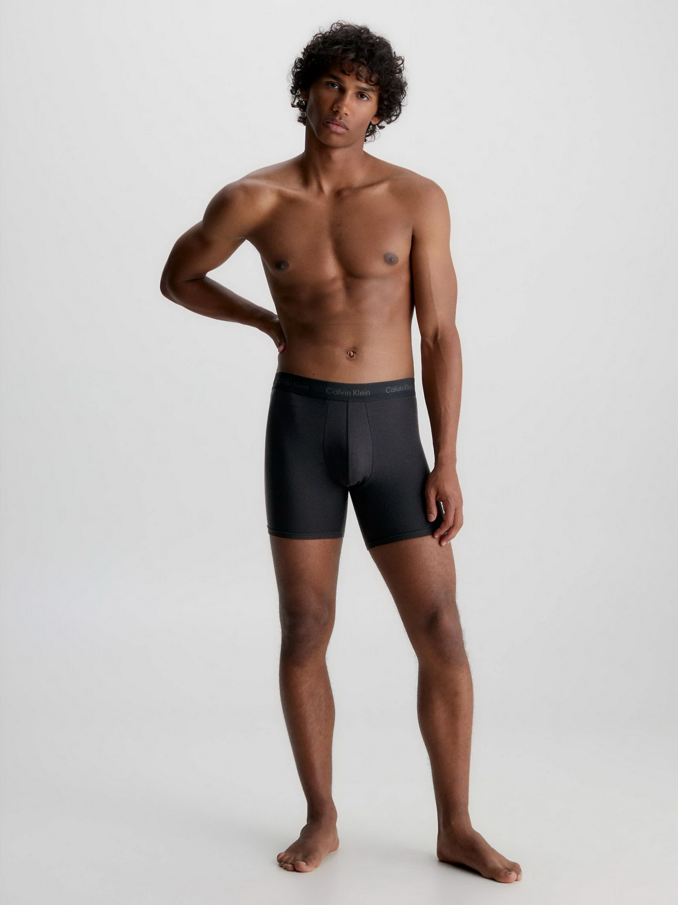 Набір трусів Calvin Klein Underwear 3P Boxer Brief Boxer Short модель 000NB1770A-H4W Фото