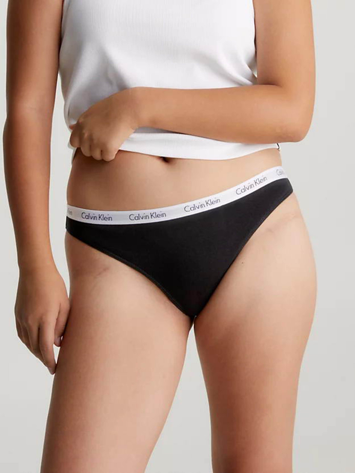 Набір трусів Calvin Klein Underwear Thong модель 000QD3587E-HVN Фото
