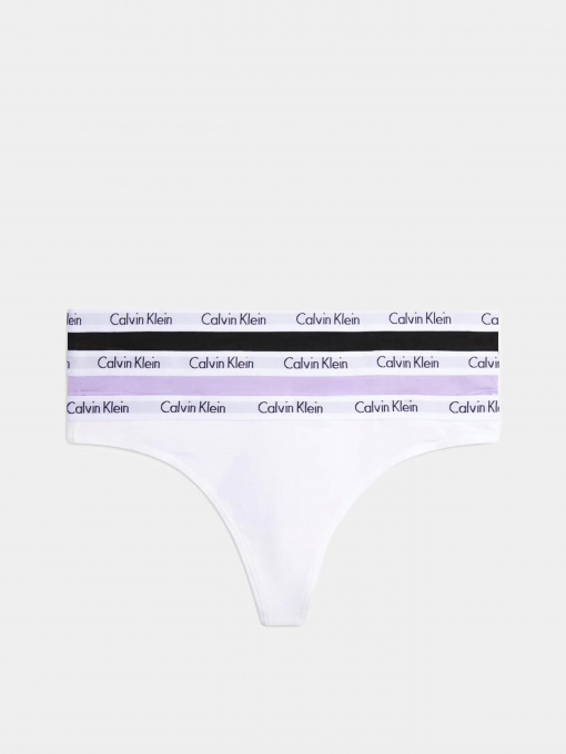 Набор трусов Calvin Klein Underwear Thong модель 000QD3587E-HVN Фото