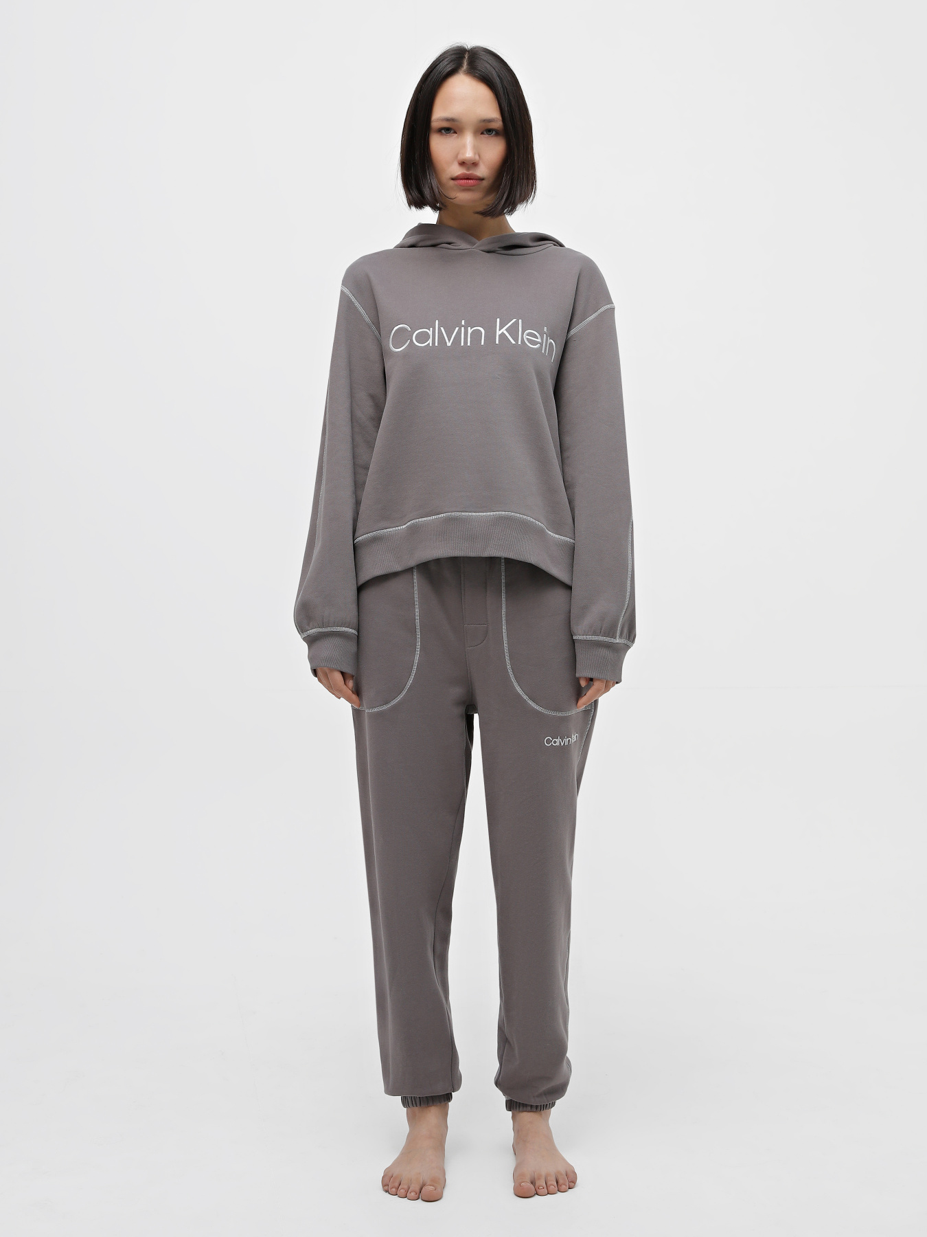 Джогери Calvin Klein Underwear Lounge Joggers - Future Shift модель 000QS7041E-PA7 Фото