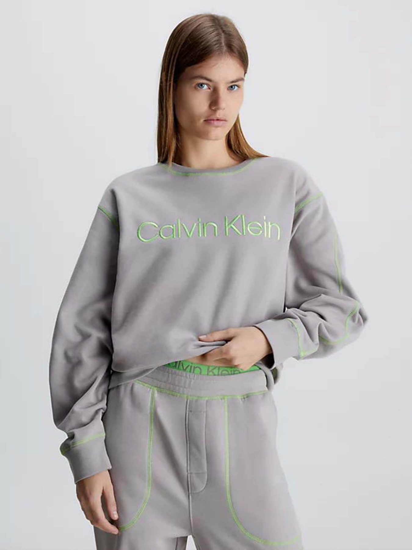 Свитшот Calvin Klein Underwear Ls Sweatshirt модель 000QS7012E-PET Фото