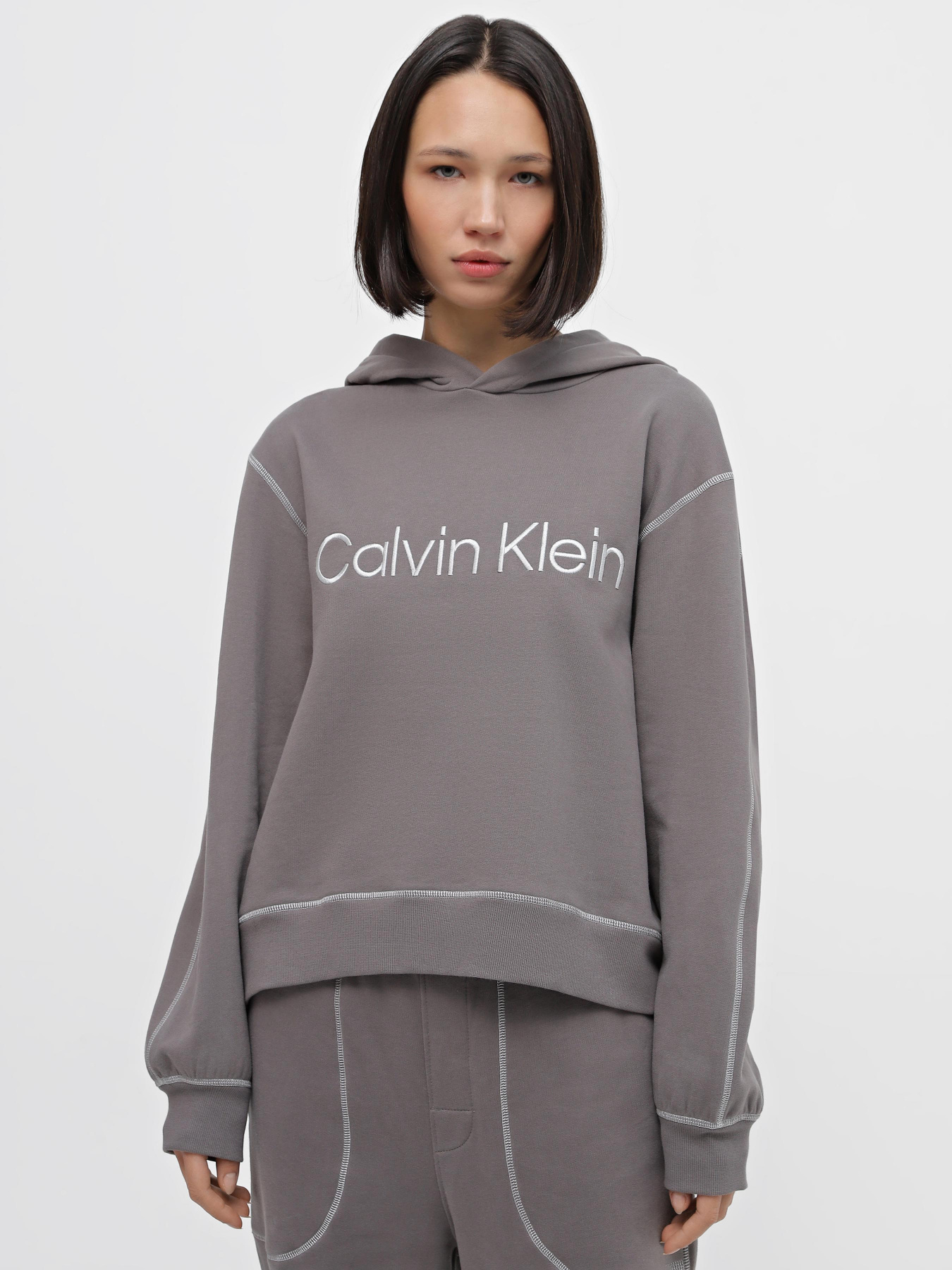 Худи Calvin Klein Underwear Lounge Hoodie - Future Shift модель 000QS7040E-PA7 Фото