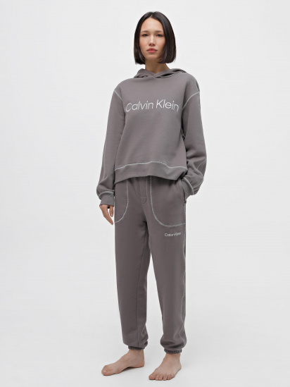 Худі Calvin Klein Underwear Lounge Hoodie - Future Shift модель 000QS7040E-PA7 — фото - INTERTOP