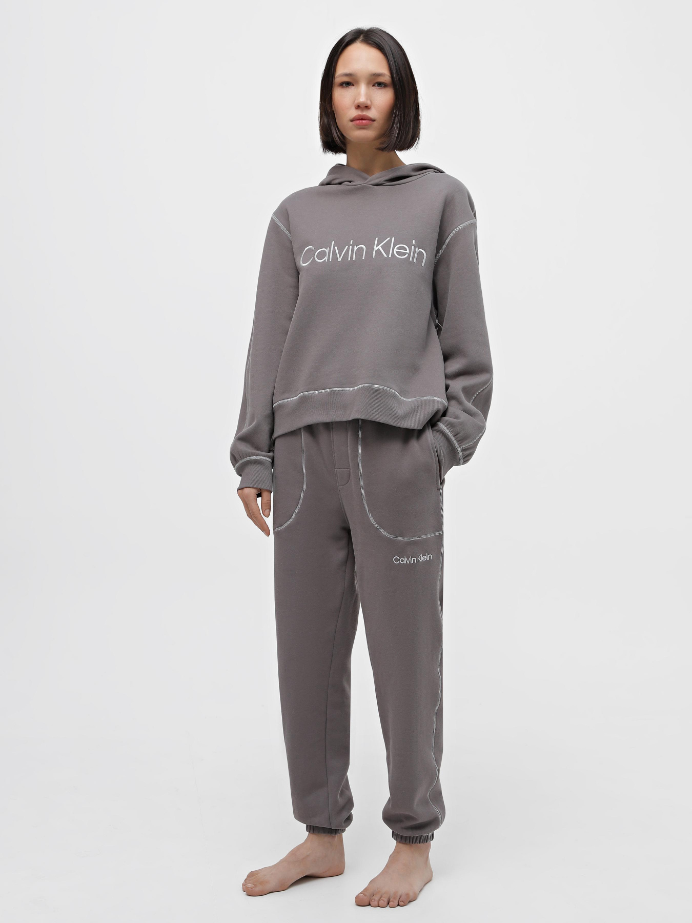 Худі Calvin Klein Underwear Lounge Hoodie - Future Shift модель 000QS7040E-PA7 Фото