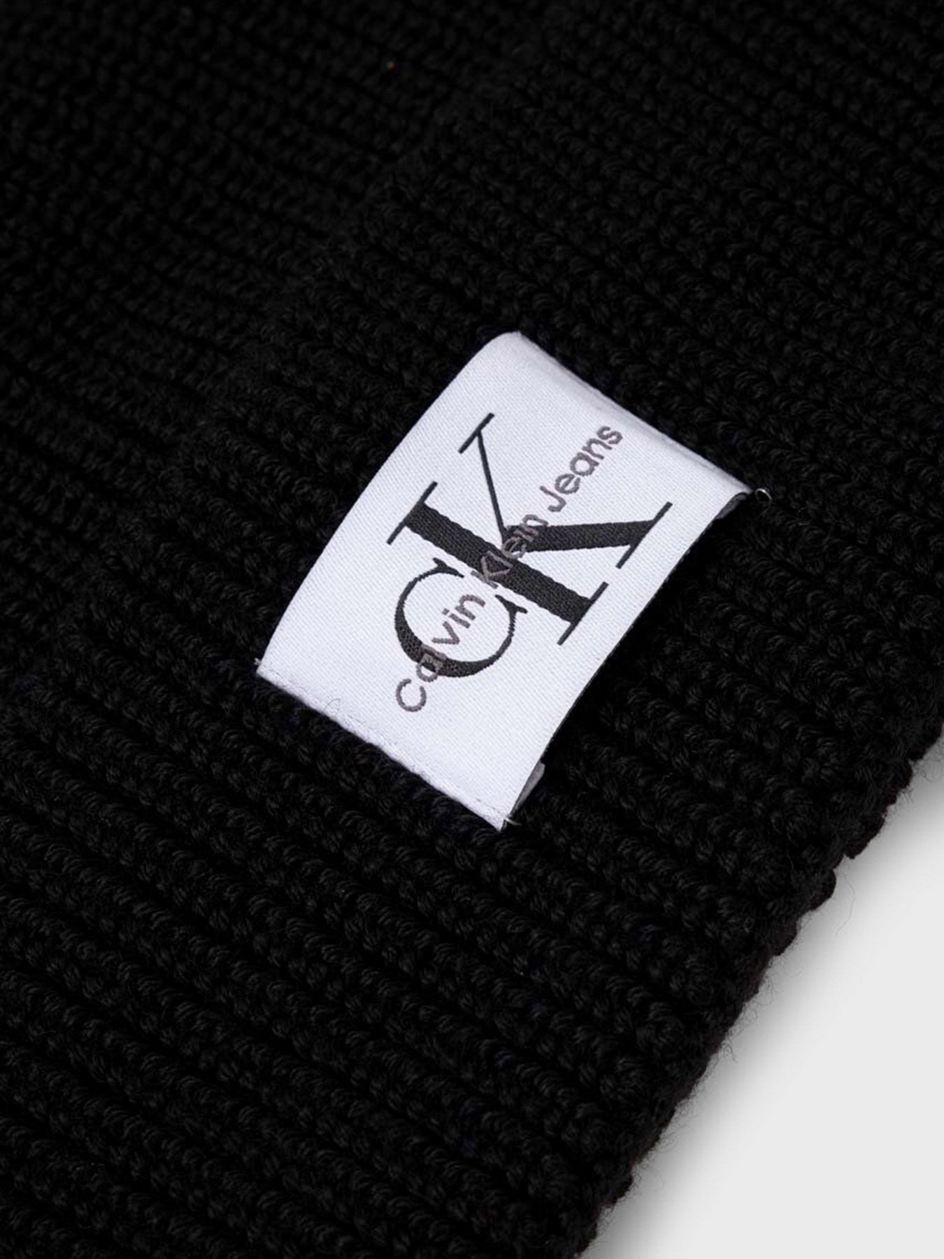 Шапка Calvin Klein Mono Logo Patch модель K50K510791-BDS Фото