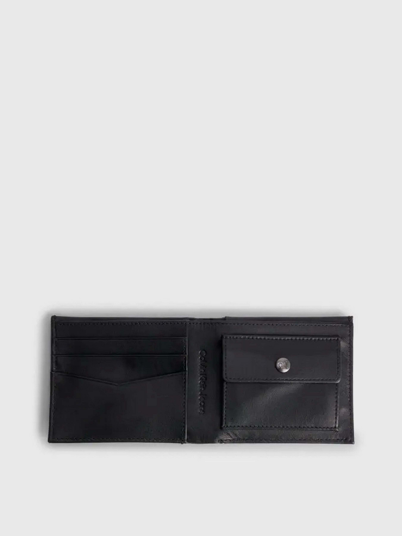 Кошелек Calvin Klein Mono Hrdw Bifold/Wcoin модель K50K510718-BDS Фото