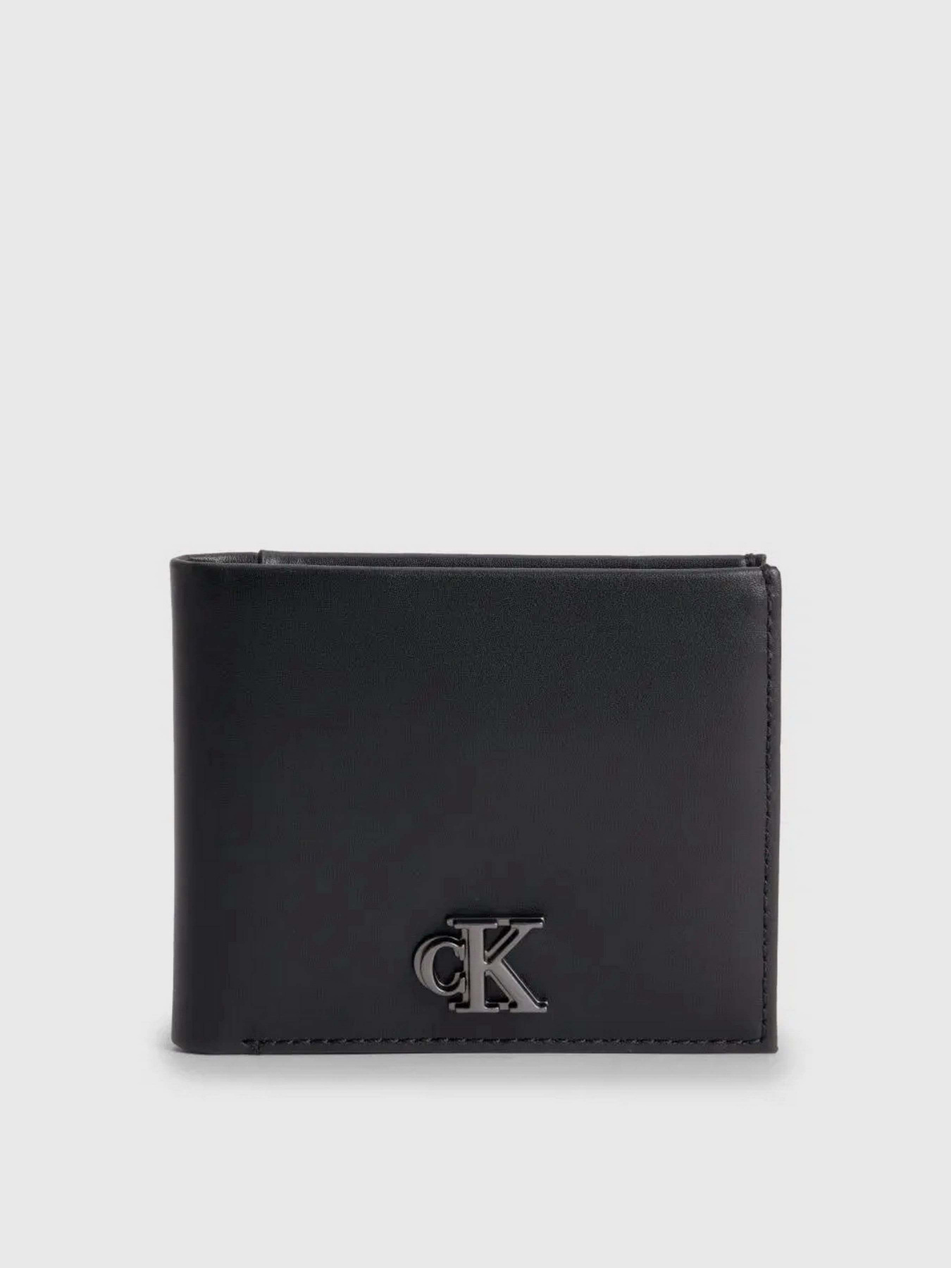 Кошелек Calvin Klein Mono Hrdw Bifold/Wcoin модель K50K510718-BDS Кошелек Calvin Klein Mono Hrdw Bifold/Wcoin модель K50K510718-BDS Фото