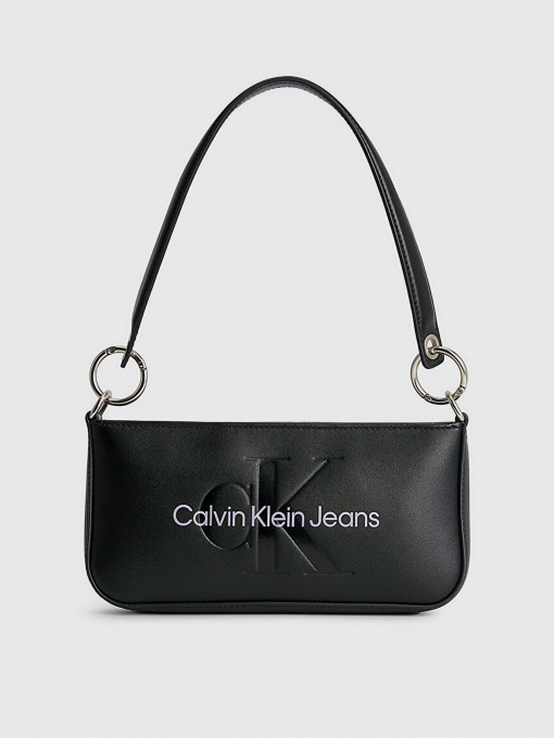 Хобо Calvin Klein Sculpted Shoulder Pouch25 Mono модель K60K610679-0GJ Фото
