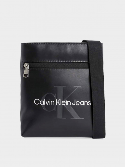Мессенджер Calvin Klein Monogram Soft Flatpack18 модель K50K511110-BDS Фото