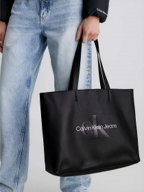 Шопер Calvin Klein Sculpted Slim Tote34 Mono модель K60K610825-0GJ Фото
