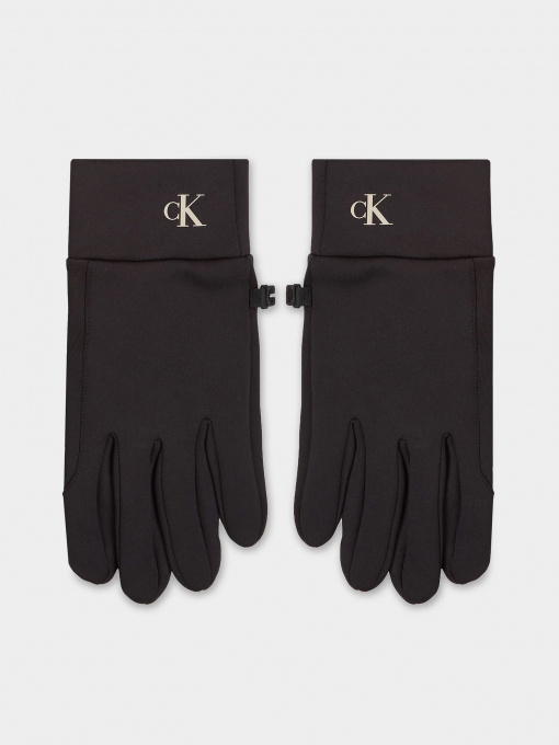 Перчатки Calvin Klein Monologo Embro Gloves модель K50K511178-BDS Фото