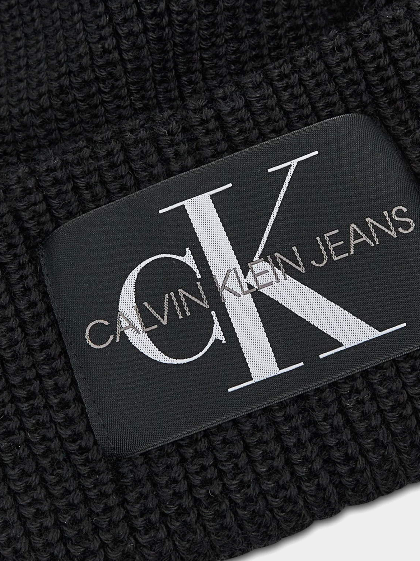 Шапка Calvin Klein Monogram Beanie Wl модель K50K506242-BDS Фото
