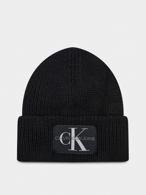 Шапка Calvin Klein Monogram Beanie Wl модель K50K506242-BDS Фото