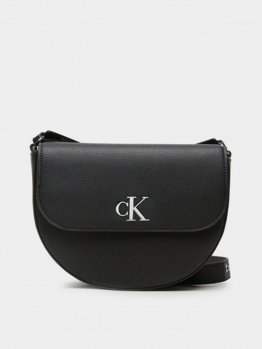 Кросс-боди Calvin Klein Minimal Monogram Saddle22 модель K60K610842-BDS Фото