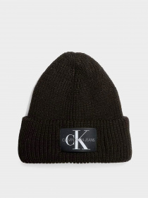 Шапка Calvin Klein Monologo Patch Beanie модель K50K506242-GT8 Фото