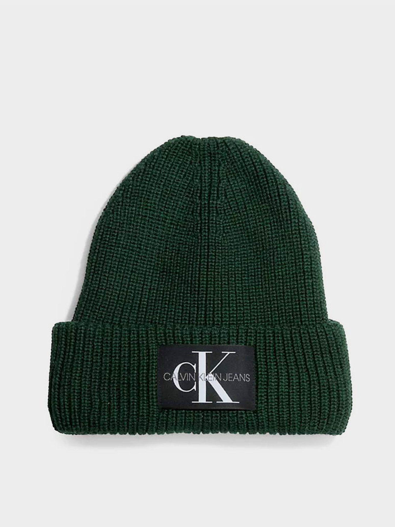 Шапка Calvin Klein Monologo Patch Beanie модель K50K506242-LLP Фото