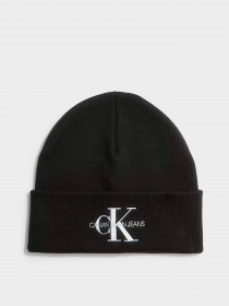 Шапка Calvin Klein Monologo Embro Beanie модель K50K511160-BDS Фото