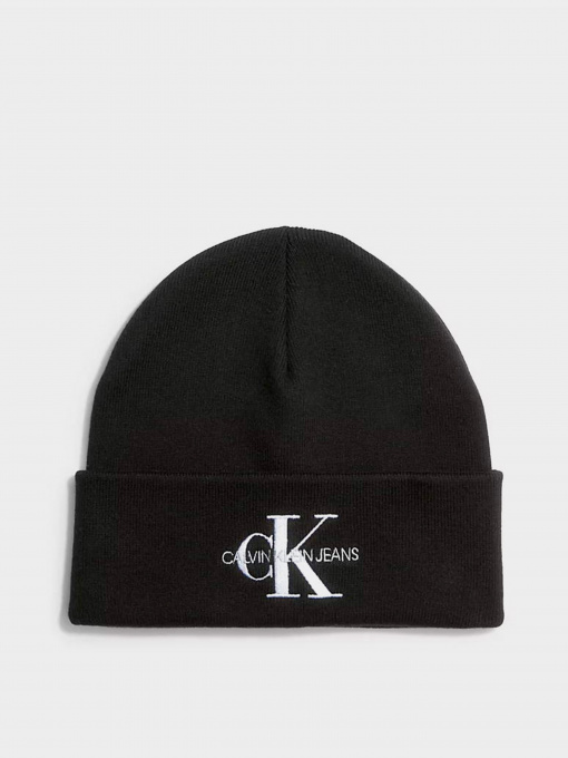 Шапка Calvin Klein Monologo Embro Beanie модель K50K511160-BDS Фото