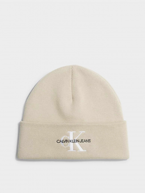 Шапка Calvin Klein Monologo Embro Beanie модель K50K511160-PED Фото