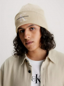 Шапка Calvin Klein Monologo Embro Beanie модель K50K511160-PED Фото
