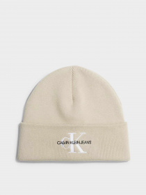 Шапка Calvin Klein Monologo Embro Beanie модель K50K511160-PED Фото
