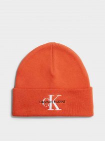 Шапка Calvin Klein Monologo Embro Beanie модель K50K511160-SEC Фото