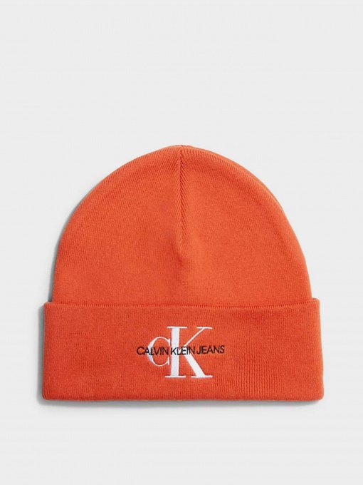 Шапка Calvin Klein Monologo Embro Beanie модель K50K511160-SEC Фото