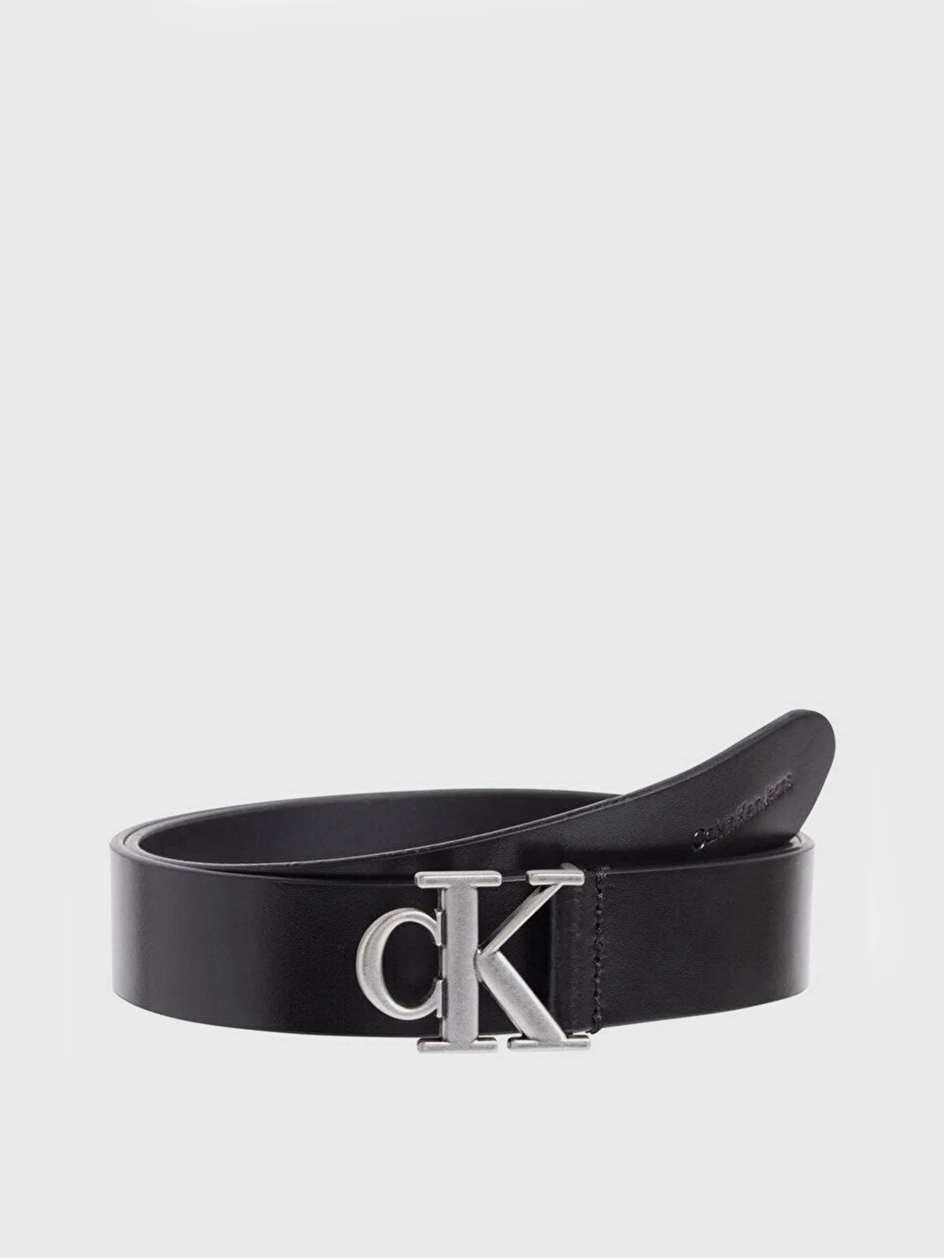 Ремень Calvin Klein Round Mono Lthr Belt 30mm модель K60K610894-BDS Фото