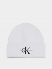 Білий - Шапка Calvin Klein Monologo Embro Beanie