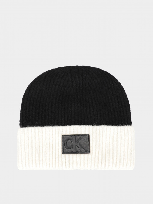 Шапка Calvin Klein Colorblock Beanie Модель K50K511163-BDS Фото