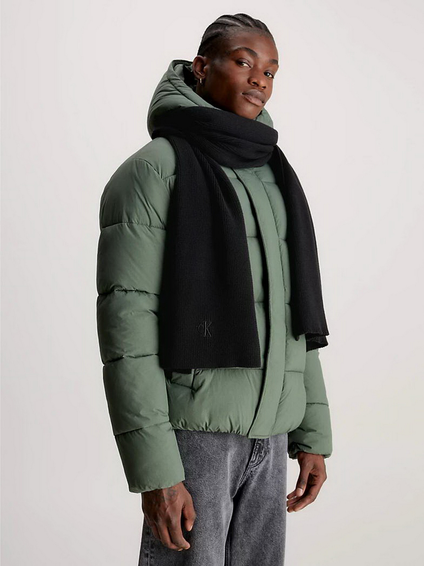 Шарф Calvin Klein Archive Logo Scarf модель K50K511173-BDS Фото