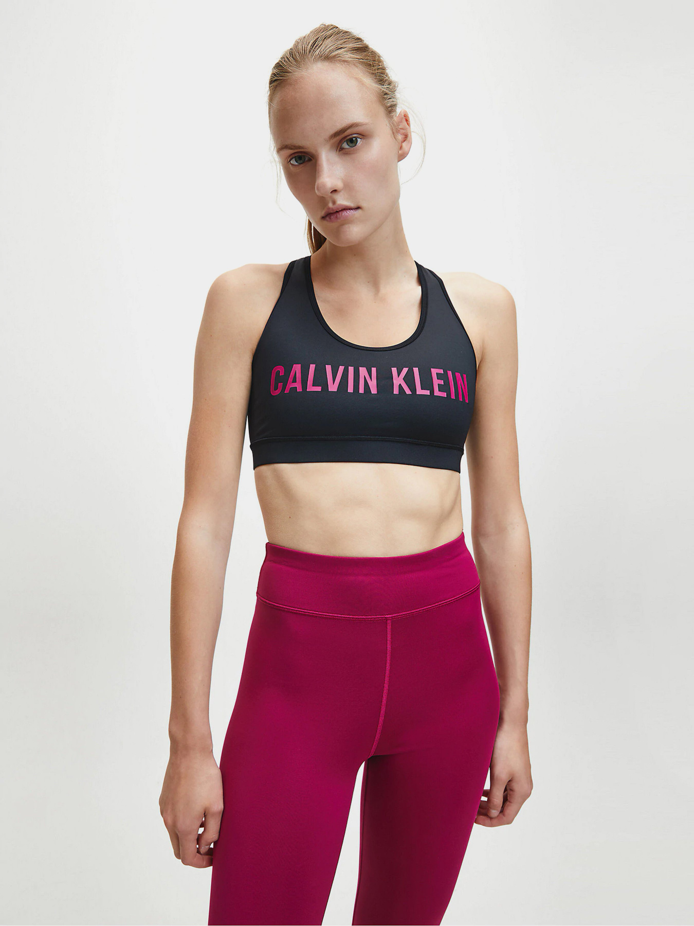 Спортивний топ Calvin Klein Medium Support модель 00GWF0K157-014 Фото