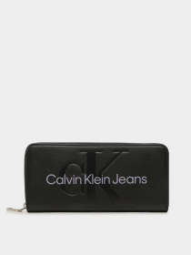 Кошелек Calvin Klein Sculpted Mono Zip Around Mono модель K60K607634-0GJ Фото