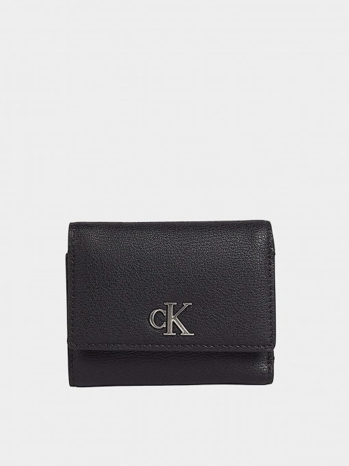 Гаманець Calvin Klein Minimal Monogram Med Trifold Модель K60K610107-BDS Фото