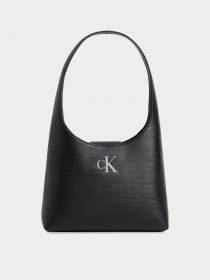 Хобо Calvin Klein Minimal Monogram Shoulder Bag T модель K60K611212-BDS Фото