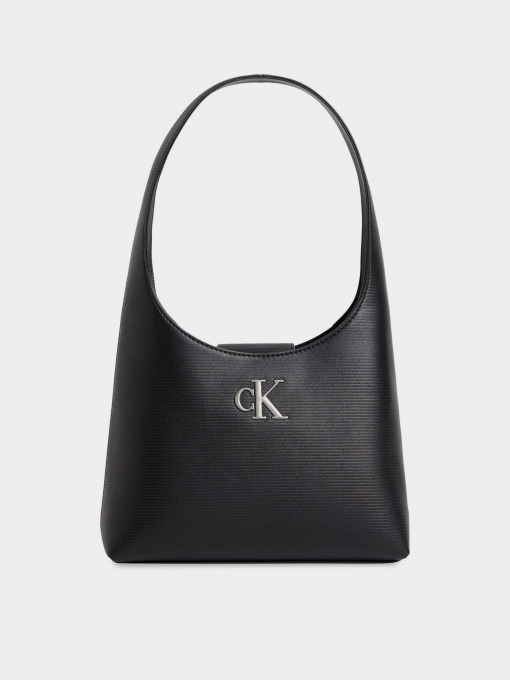 Хобо Calvin Klein Minimal Monogram Shoulder Bag T модель K60K611212-BDS Фото